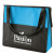 Custom Prescott Non-Woven Zipper Tote - Sky blue
