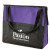 Custom Prescott Non-Woven Zipper Tote - Purple