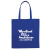 Custom 6 oz. Cotton Tote - Blue