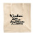 Custom 6 oz. Cotton Tote - Natural Front view