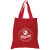 Custom 5.5 oz. Economy Cotton Canvas Tote - Red