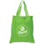 Custom 5.5 oz. Economy Cotton Canvas Tote - Lime