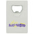 Custom Credit Card Bottle Opener - Translucent frost
