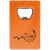 Custom Credit Card Bottle Opener - Orange