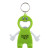Custom Bottle Buddy Opener & Key Tag - Lime