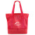 Custom rPET Mesh Beach Cooler Tote - Red