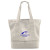 Custom rPET Mesh Beach Cooler Tote - Natural