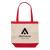 Custom 10 oz. Cotton Canvas Nautical Tote - Red with Handle
