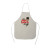 Custom Sublimated rPET Non-Woven Apron - White