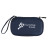 Custom Nova Clutch 600D rPET Tech Organizer - Dark blue