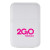 Custom On The Go Mirror Stand - White