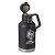 Custom 64 oz. "The Beast" Double Wall Stainless Steel Growler - Matte black Open Cap View 