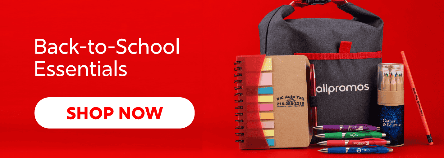 Shop the 4AllPromos Back-to-School collection for all the essentials. 
