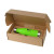 Custom 17 oz. Cascade Bottle with Gift Box - Lime Side View 
