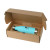 Custom 17 oz. Cascade Bottle with Gift Box - Light Blue Side View 