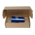 Custom 20 oz. Everest Stainless Steel Tumbler with Gift Box - Matte Metallic Blue 