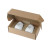 Custom Stainless Steel Stemless Wine Glasses Gift Box Set - White 