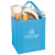 Custom Large Non-Woven Grocery Tote - Sky Blue 
