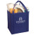 Custom Large Non-Woven Grocery Tote - Royal Blue 