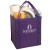Custom Large Non-Woven Grocery Tote - Purple 