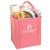 Custom Large Non-Woven Grocery Tote - Pink