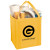 Custom Large Non-Woven Grocery Tote - Gold 