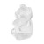 Custom JellyDoh Squish Bear - Clear Side View 