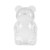 Custom JellyDoh Squish Bear - Clear Front View 