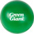 Custom Round Stress Ball - Dark green