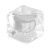 Custom SqueeDoh Sensory Cube - Clear - Cube view