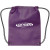 Custom Small Non-Woven Drawstring Backpack - Purple
