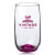 Custom 15 oz. Rocks Water Glasses - Pink