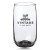 Custom 15 oz. Rocks Water Glasses - Black 