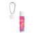 Custom Soothing Sidekick: Lip Moisturizer With SPF15 Carabiner Kit - Front View