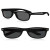 Custom Velvet Smooth Sunglasses - Black
