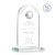 Custom Medium Starfire Blake Golf Award - Etched