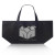 Custom Budget Non-Woven Shopper Tote Bags - Black