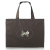 Custom 4 oz Color Cotton Canvas Tote Bags - Dark Gray