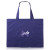Custom 4 oz Color Cotton Canvas Tote Bags - Purple