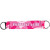 Custom Full Color Double Neoprene Wristband with Dual 26mm Key Rings