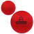Custom Fabric Round Stress Ball - Red