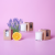 Custom Wixie Candle With Kraft Paper Box: 3 oz - Lifestyle View 