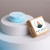 Custom Delight Shower Steamers: 2 Piece Set - Blue With White 