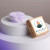 Custom Delight Shower Steamers: 2 Piece Set - Purple With White 