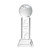 Custom Basketball Award on Stowe Clear Base Medium - Etched
