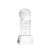 Custom Etched Basketball Award on Belcroft Clear Base - Small