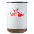 Custom 16 oz. Cork Bottom Travel Tumblers - White