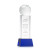 Custom Basketball Award on Belcroft Blue Base Medium - Etched