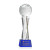 Custom Basketball Award on Grafton Blue Base Medium