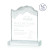 Custom Medium Jade Kilimanjaro Award with Standard Base - Etched